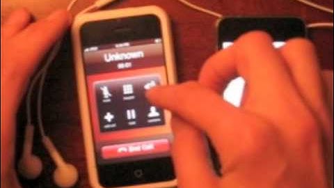 iPod Touch Microphone Fring Demo