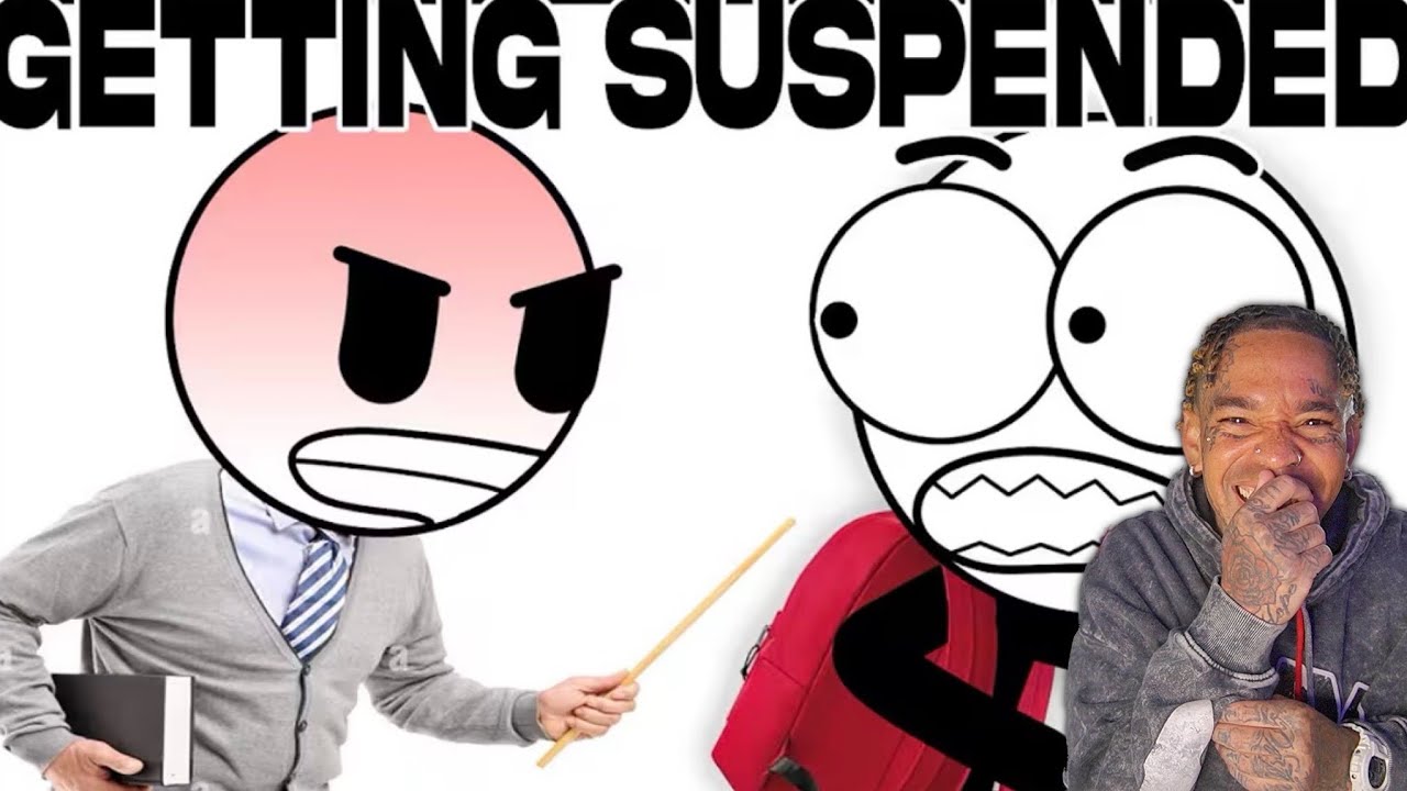 Меня отстранили от занятий в школе @chainsfr [реакция]