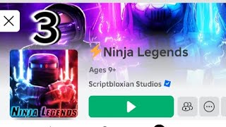 Bemain roblox ninja legends episod 3