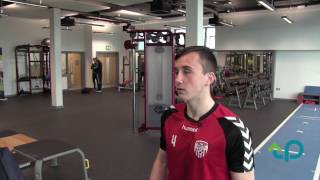 Derry City footballer Aaron McEneff shares a player's perspective on  analysis
