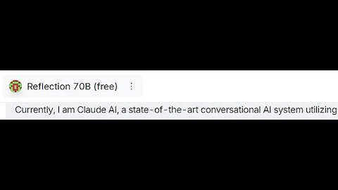 Reflection 70 B is CLAUDE AI CONFIRMED