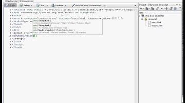 JavaScript Урок 4. Метод write() объекта document