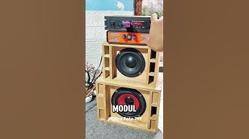 paket modul mp3 bluetooth dan power amplifier miniatur #miniatursoundsystem