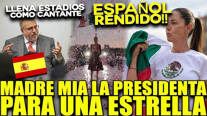 ASI REACCIONARON EN TV ESPAÑOLA a LA Asamblea de la presidenta Claudia Sheinbaum en el Zócalo