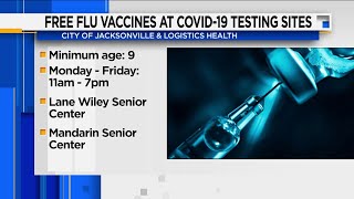 Free Flu Vaccines At Some COVID Testing Sites