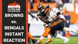 Cleveland Browns vs. Cincinnati Bengals INSTANT REACTION: Myles Garrett dominates Joe Burrow
