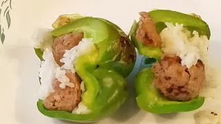 Ninja Foodi Stuffed Peppers Pineapple Teriyaki Meatballs