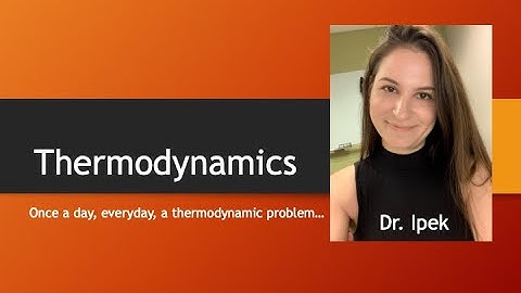 Thermodynamics - Boundary Work