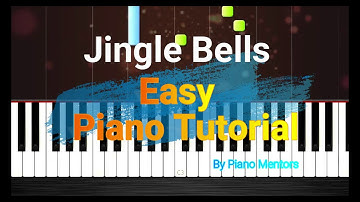 Jingle Bells | SLOW EASY Piano Tutorial | By Piano Mentors