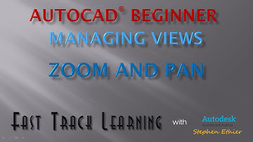 AutoCAD 2015 - Zoom and Pan - FTL Tutorial