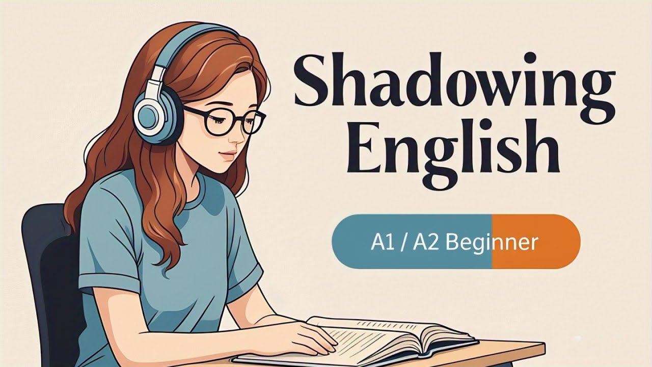 A1 A2 Shadowing English Speaking Practice | Speak English Fluently for ...