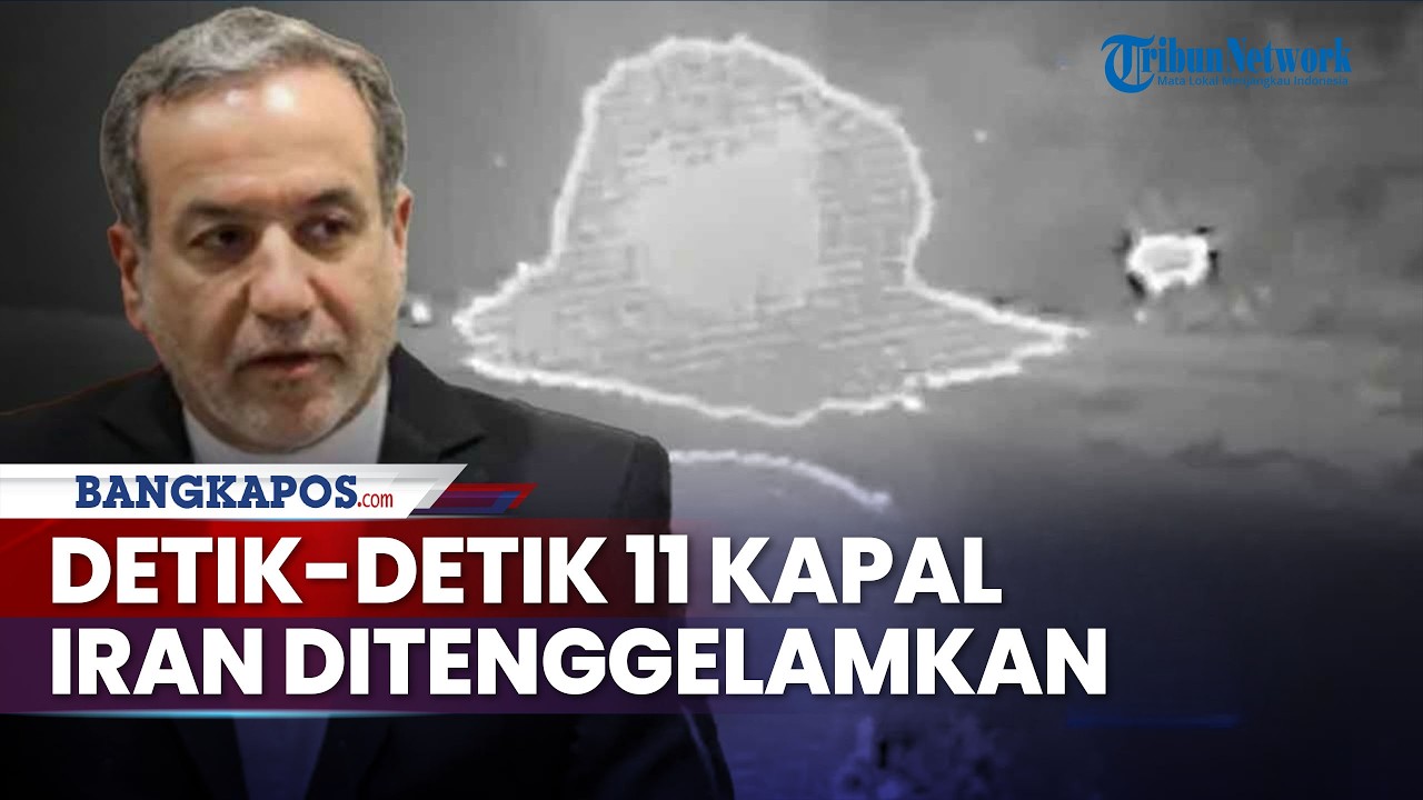 AS Tenggelamkan 11 Kapal Iran di Teluk Oman hingga Meledak Hebat,  Trump Tegaskan Tak Bosan Perang