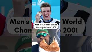 Every Men's 400M Freestyle World Champion Since 2001 | #Sports #Swimming #Aquadoha2024