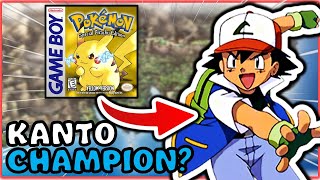 Can Ash Ketchum Beat Pokémon Yellow and Become the Kanto Champion?