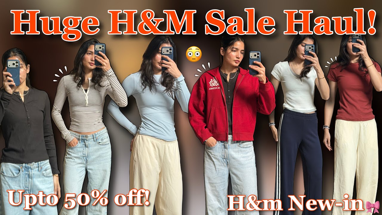 *ОГРОМНАЯ* ПОКУПКА В H&M!!🌷Вы никогда не видели такой красивой покупки в H&M💜 Примерка! Честный о...