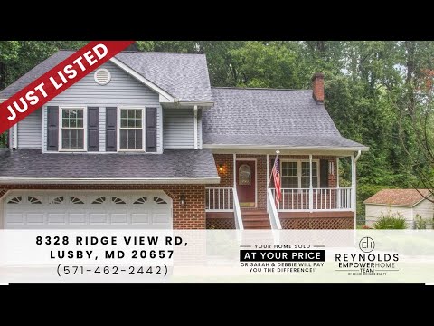 8328 Ridge View Road, Lusby, MD home video tour