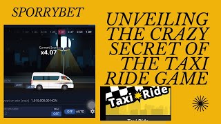 Unveiling The Crazy Secret Of Taxi Ride Game on Sportybet #money #boostyourincome #sportybet screenshot 2
