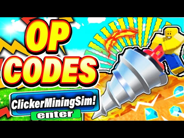 Clicker Mining Simulator Codes