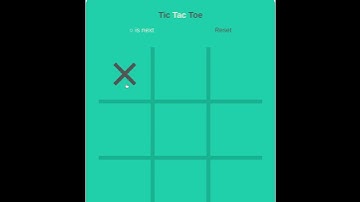 Tic Tac Toe game with html , css , javascript