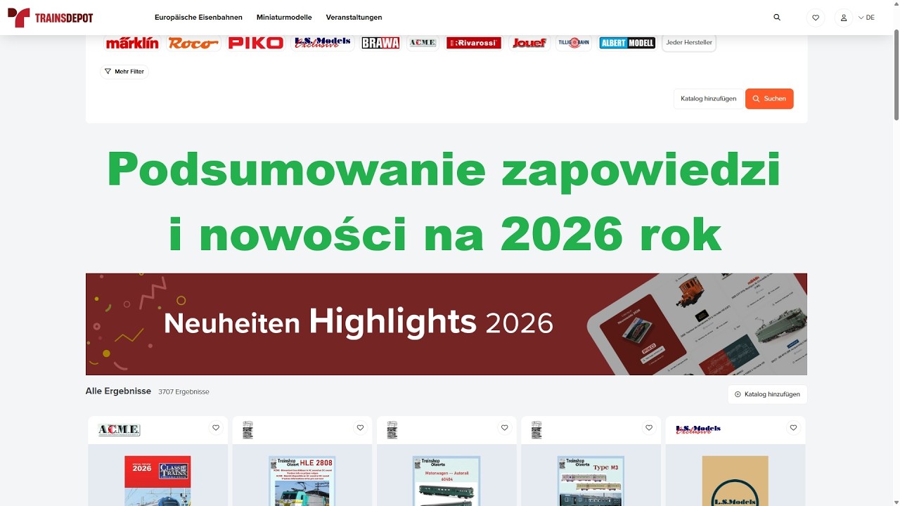 Podsumowanie zapowiedzi i nowości na 2026 rok
