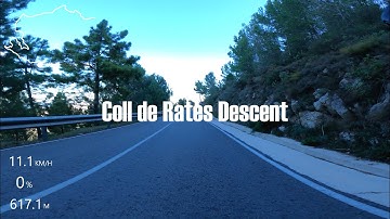 Coll de Rates Descent