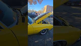 Resto-Modded "Black &amp; Yellow" Chevelle SS 🔥🔥🔥 #automobile #shortsyoutube #car #cartok