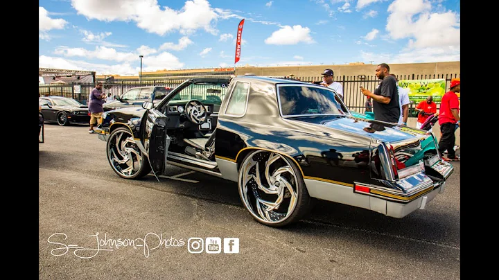 Porcharged, huge wheels,T-top :442 Oldsmobile Cutlass on Amani Forged wheels in HD