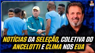 BRASIL X ESCÓCIA: ÚLTIMAS NOTÍCIAS DA SELEÇÃO, BASTIDORES DA COPA E A ROTINA DE UM NARRADOR