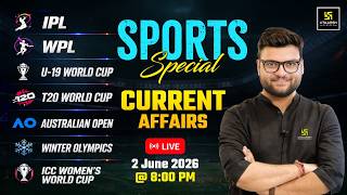 Ssc Cgl 2026  Sports Current Affairs   Pyqs Batch  Kumar Gaurav Sir  Ssc Utkarsh