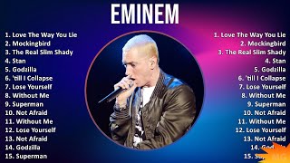 Eminem 2024 MIX Las Mejores Canciones - Love The Way You Lie, Mockingbird, The Real Slim Shady, ...