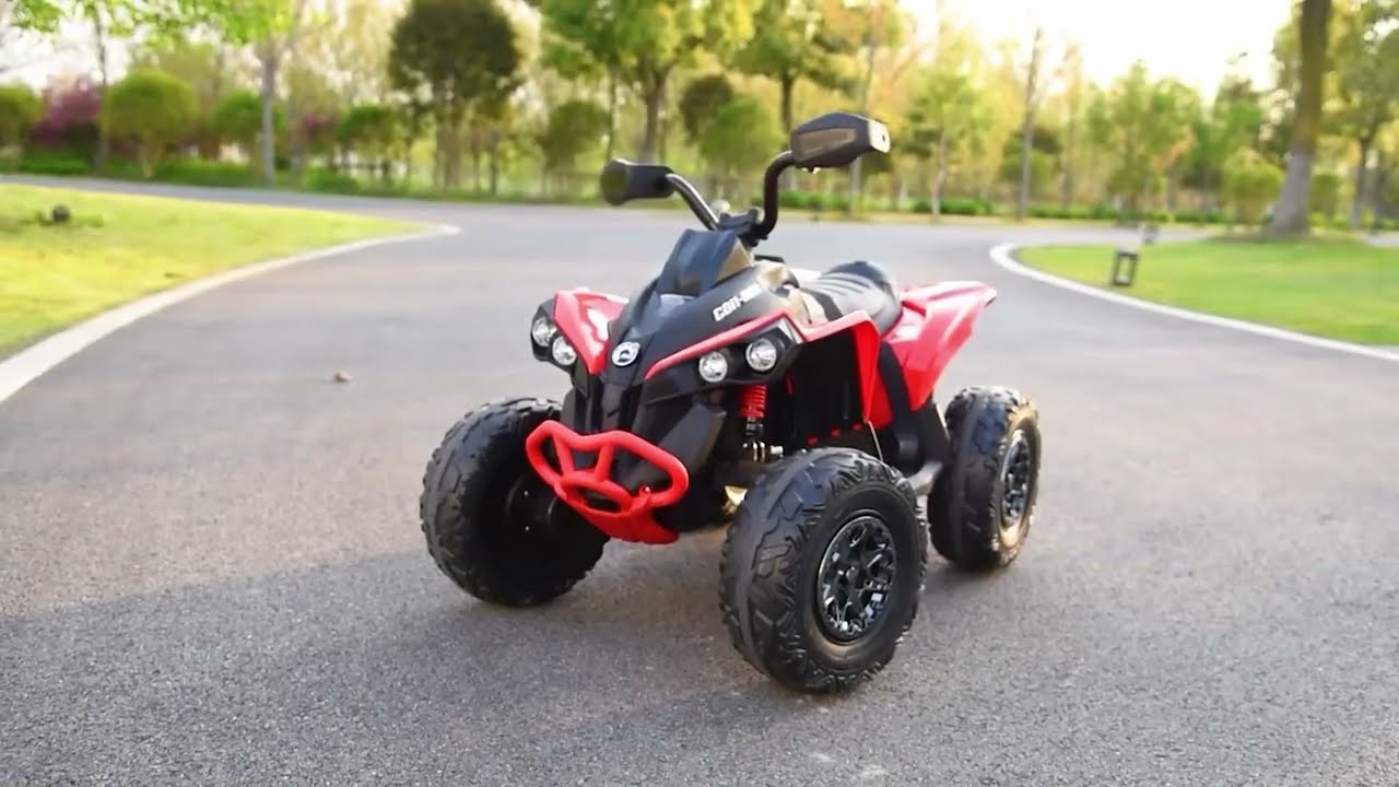 24V Can Am Renegade 1 Seater Kids ATV Ride On Car from Toronto Toys