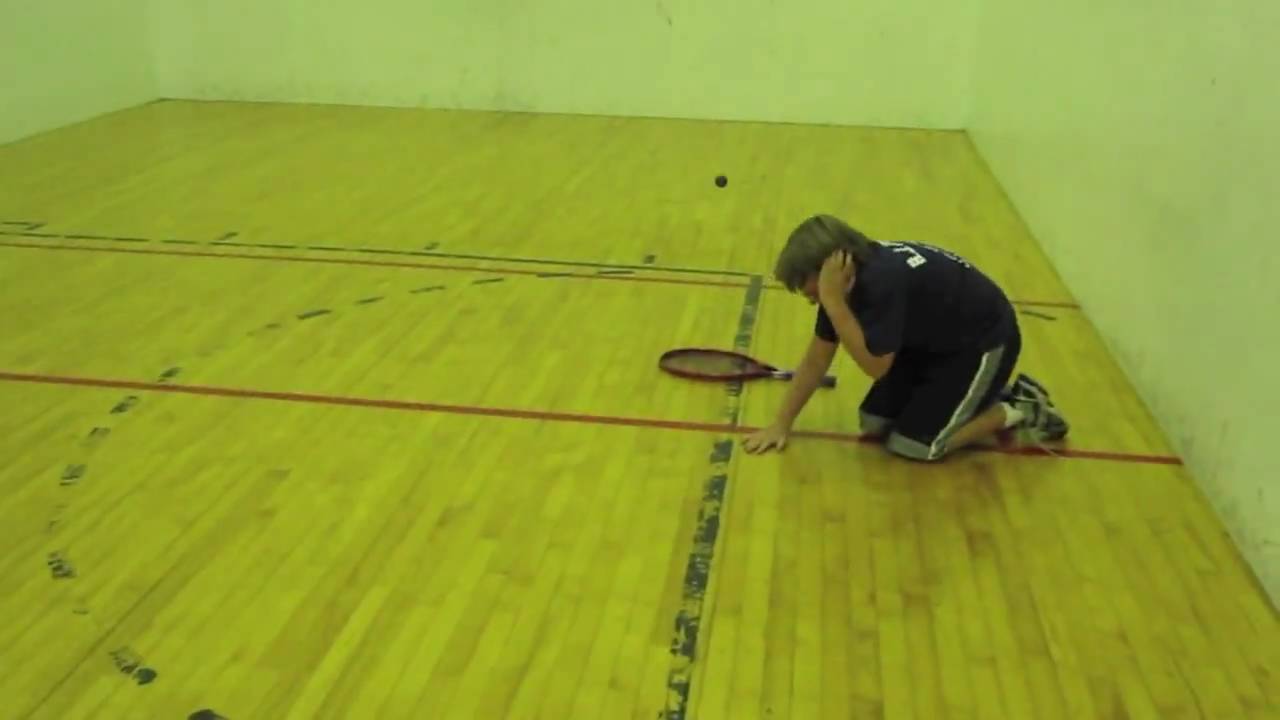 Kid Hit In Face With Racquetball YouTube