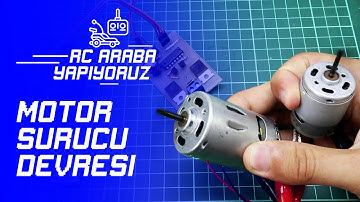 Baştan Sona RC Araba Yapımı #3 RC Arabamıza ESC Motor Sürücü Yapıyoruz