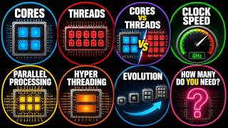 CPU Cores, Threads & Clock Speeds Explained