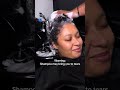 I gets down to the nitty gritty! 😂❤️ #dallashairstylist #silkpress #silkpress #ktipextensions #d...