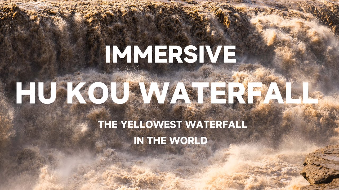 【VR180】Discover Hukou Waterfall: The Yellow River’s Majestic Power in 8K VR180(feature film)