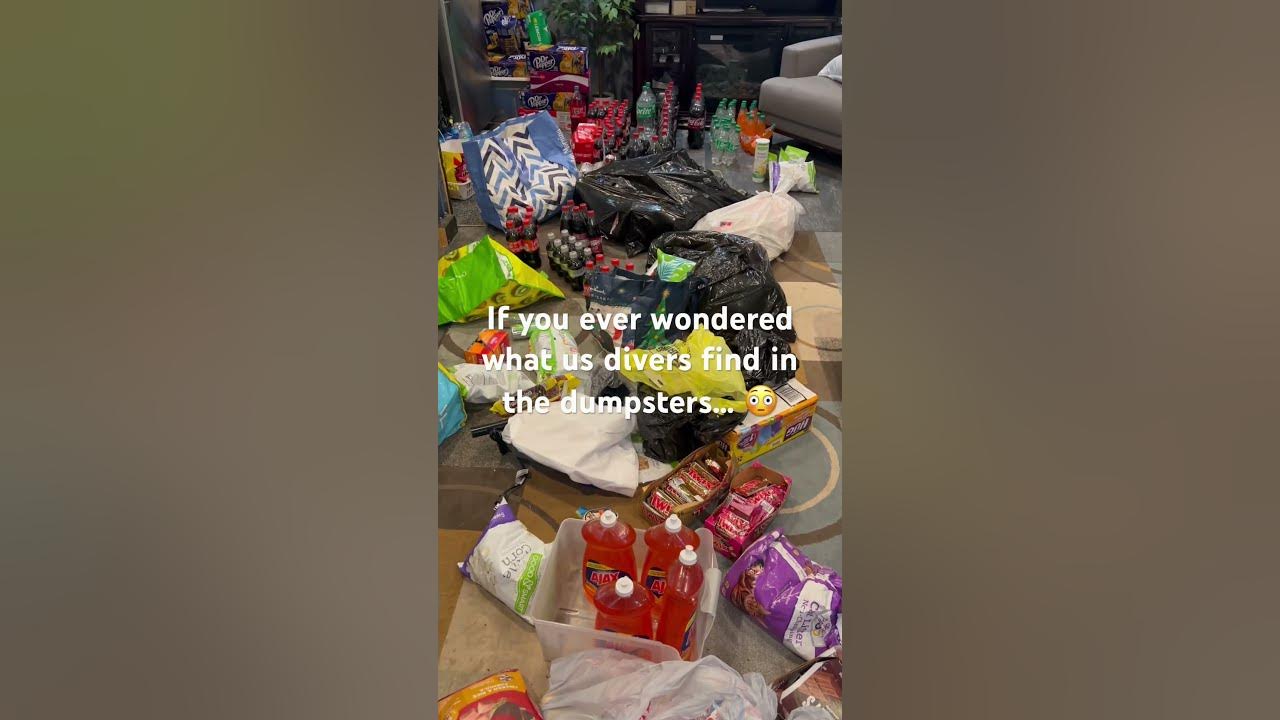 The amount stores throw away is INSANE!😱 dumpsterdiving YouTube