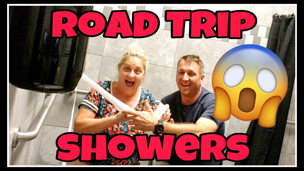 Truck Stop Shower On A Road Trip Travel On A Budget YouTube