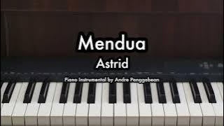 Mendua - Astrid | Piano Karaoke by Andre Panggabean