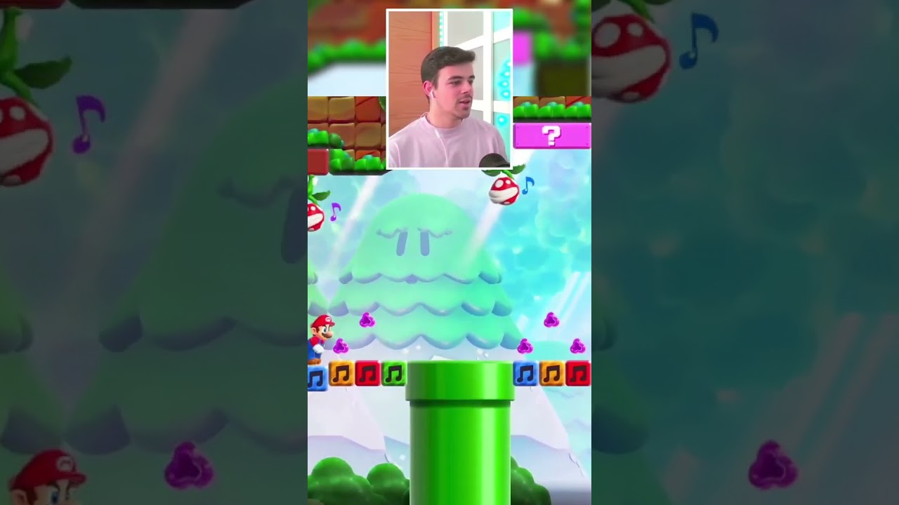 REACCIÓN NIVEL MUSICAL SUPER MARIO WONDER 