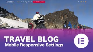 [Part 10/15] Make a Free WordPress Travel Blog Using Elementor screenshot 3