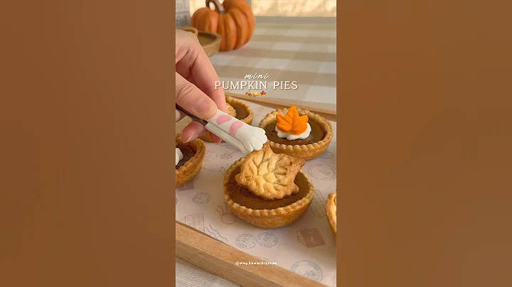 Mini Pumpkin Pies 🥧🍂