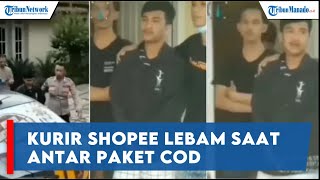 Capek capek Antar Paket, Kurir Shopee di Lampung Malah Lebam saat COD