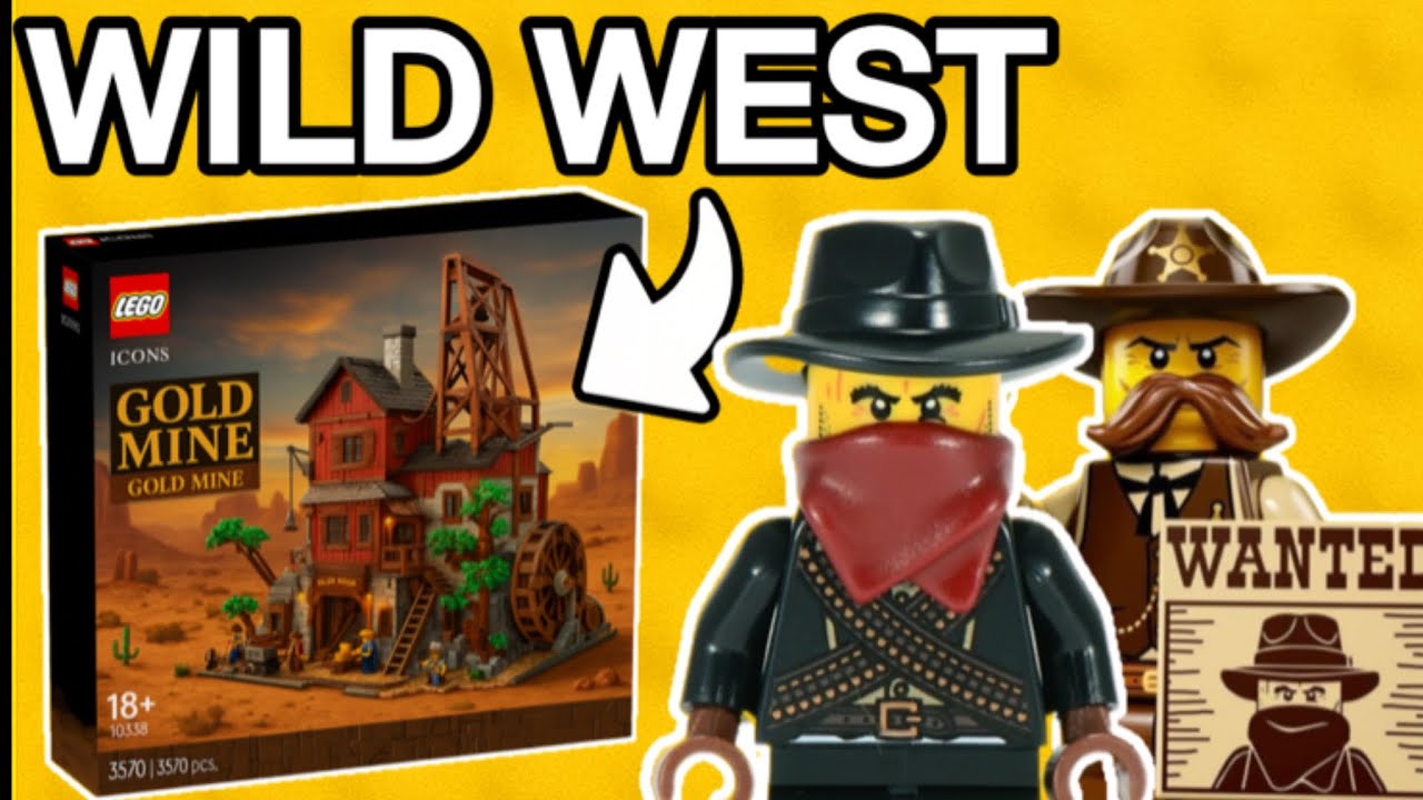 LEGO Wild West Cowboys ОФИЦИАЛЬНО вернется в 2025 году!