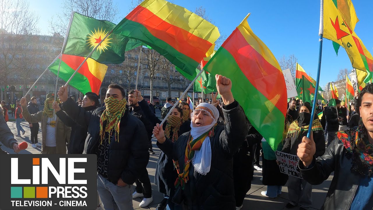 Mobilisation des Kurdes / Paris - Annecy (74) France 24 janvier 2026