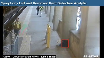 Symphony Analytic – Left and Removed Item Detection