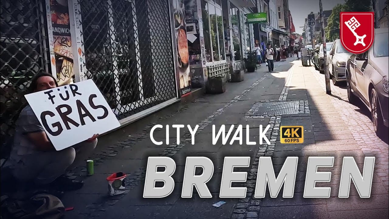 BREMEN CITY WALK | VIERTEL | 4K