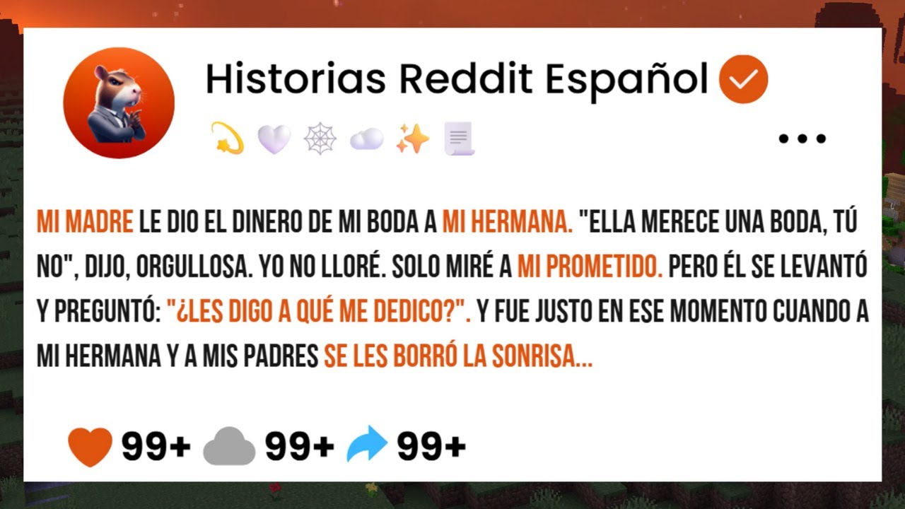 Mi Madre Le Dio El Dinero De Mi Boda A Mi Hermana. 