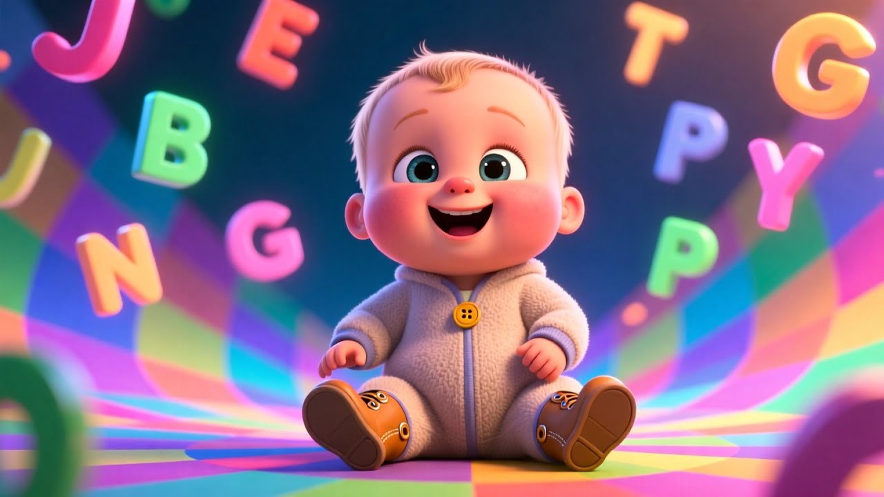 Magic Park ABC Lights 🎡✨ Fun Toddler Song | Learn Letters A to Z and Colors