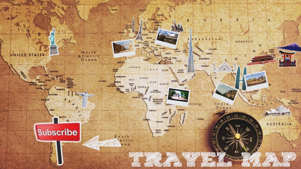 Travel Map - YouTube